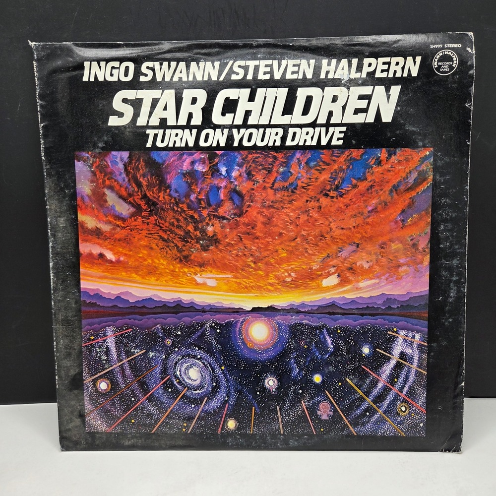 Ingo Swann Steven Halpern Star Children Vinyl LP 1979 New Age Electronic SH999